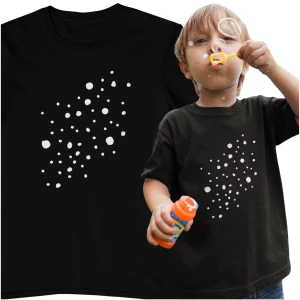 Koszulka na Dzień Kropki dziecięca bawełna